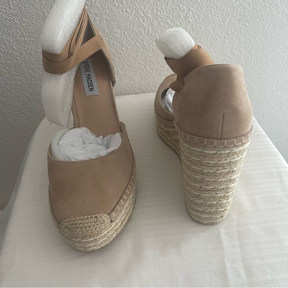 Steve Madden Lani Wedges- Calf length ties - Never Worn! - Picture 5 of 9